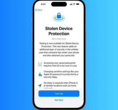 长宁苹果授权维修店分享被盗设备保护功能开启方法 
