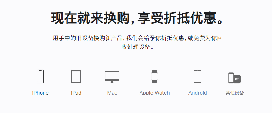 长宁苹果手机维修分享iPhone以旧换新的去处 