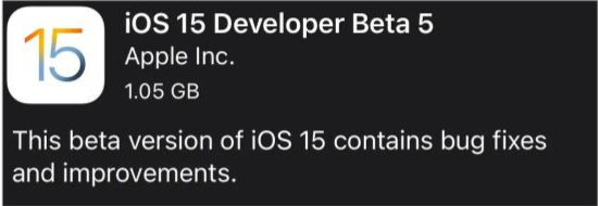长宁苹果手机维修分享如何升级到iOS15.0 beta5 
